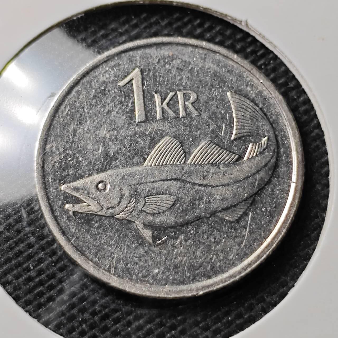 KK钱币收藏小铺 第331期 2月预留时间 周末发货  冰岛1克朗