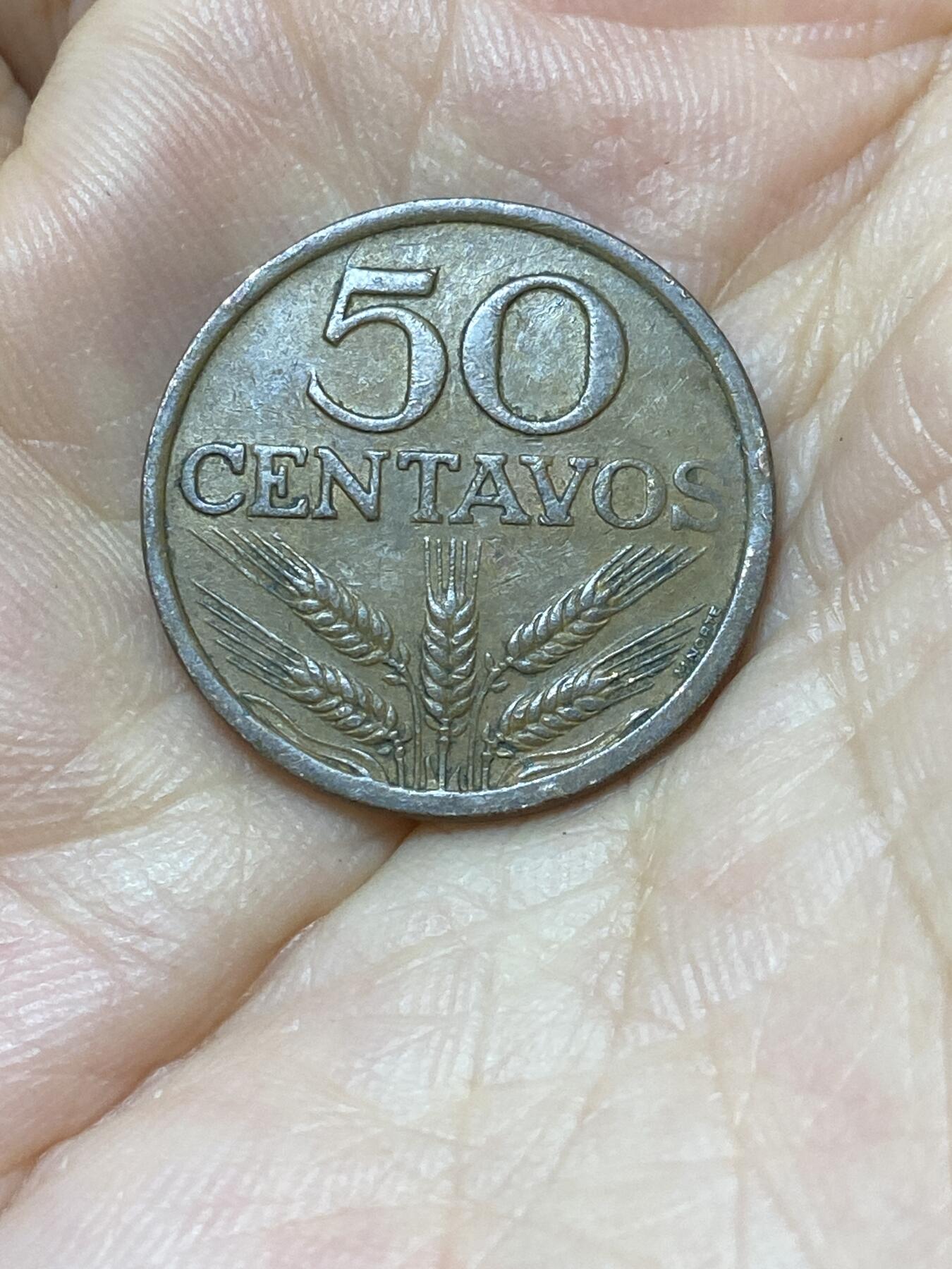 2025年第八十八场(总第一百一十四场）外国好品散币(免佣金) 葡萄牙🇵🇹1973年50分(共和国时期第四套)