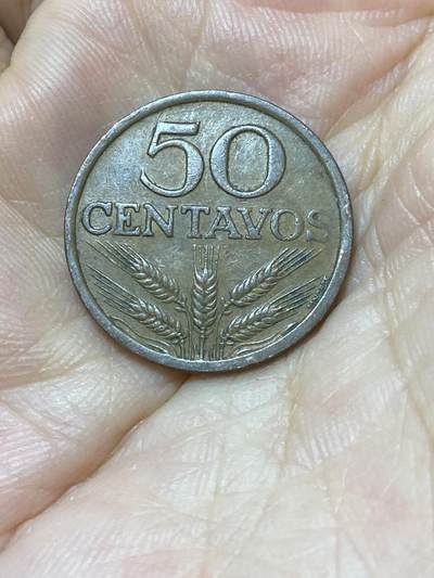 2025年第八十八场(总第一百一十四场）外国好品散币(免佣金) - 葡萄牙🇵🇹1973年50分(共和国时期第四套)