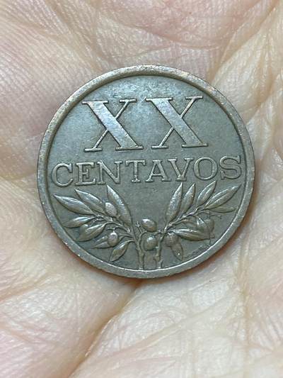 2025年第八十八场(总第一百一十四场）外国好品散币(免佣金) - 葡萄牙🇵🇹1965年20分(共和国时期第四套)