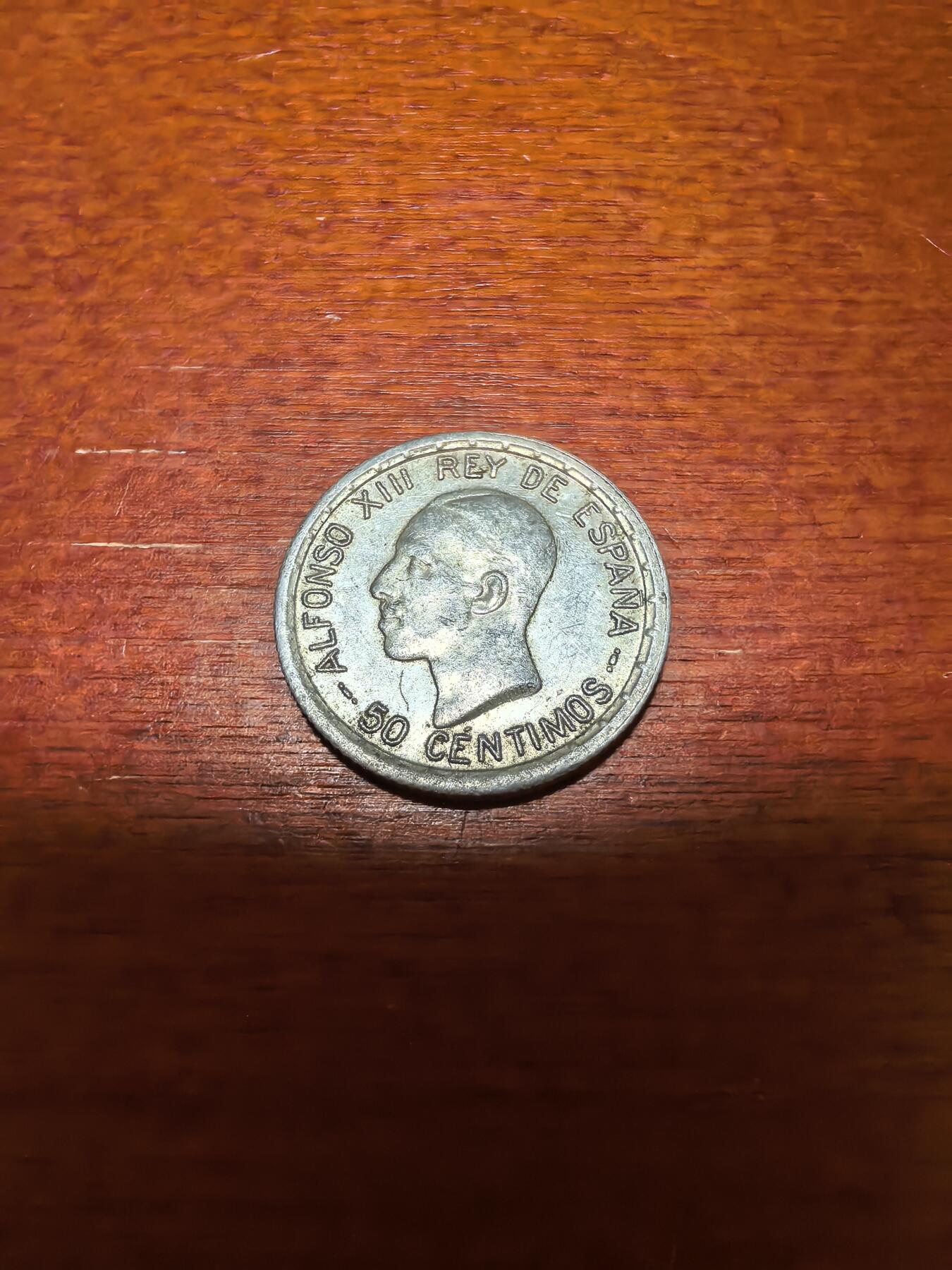 长老汇蛇年精选第四十三场拍卖 1926西班牙阿方索十三世50分银币，2.5克835银