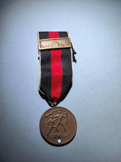 盛世勋华——号角文化勋章邮票专场拍卖第277期 - 德国（1939）苏台德合并奖章 带少见布拉格勋条