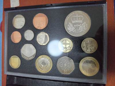 长老汇蛇年精选第四十三场拍卖 - 2010英国精制币13枚，盒证全