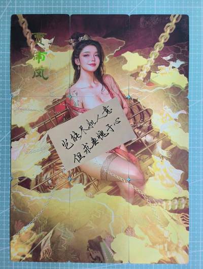 C先生卡牌 第12期 神州百花谱·西游姬·人间传·Art系列(持续收拍品中) - 【九拼】燎原×刷子《人间传》贾南风