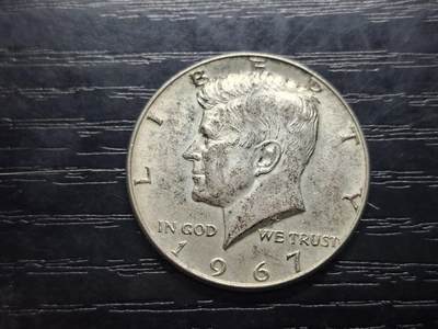 博彦收藏  9月10日 8点钱币专场 - 1967 美国半圆 流通好品