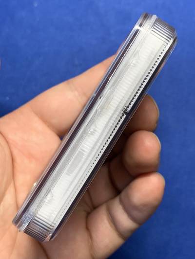 《竞宝斋》第417场 周日，周一，2场连拍 （全场包邮） NGC XF 阿富汗酋长国 1909年 5卢比 大银币 45.6克的超大银币 N加厚盒装 非常难的品种