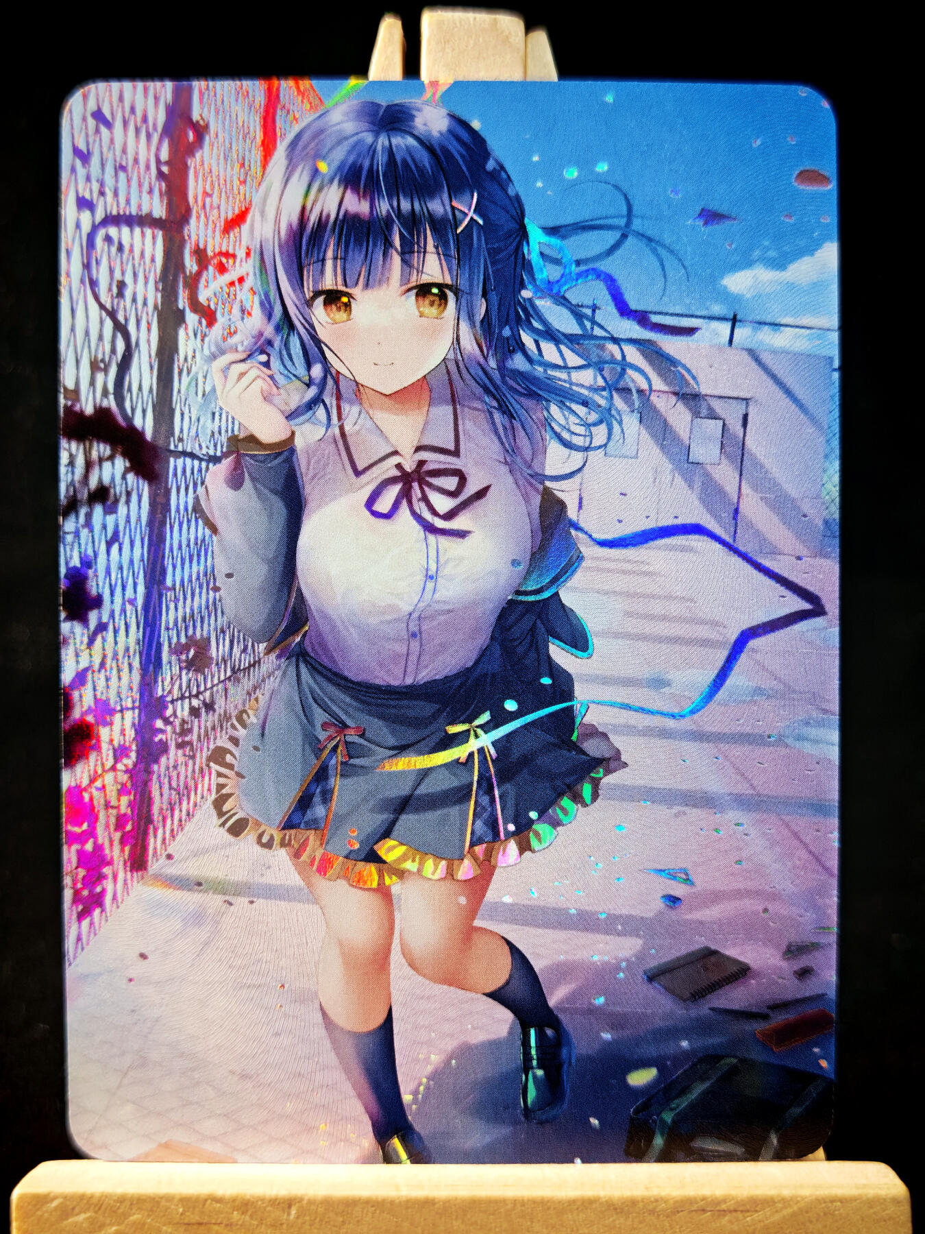 第14期★★0佣收拍★★~【琦卡当当铺】扫码加群抽[包邮券]~结束快~ (分享有奖) QTPP-动漫卡通-MM卡-艺术版-粗闪-1张