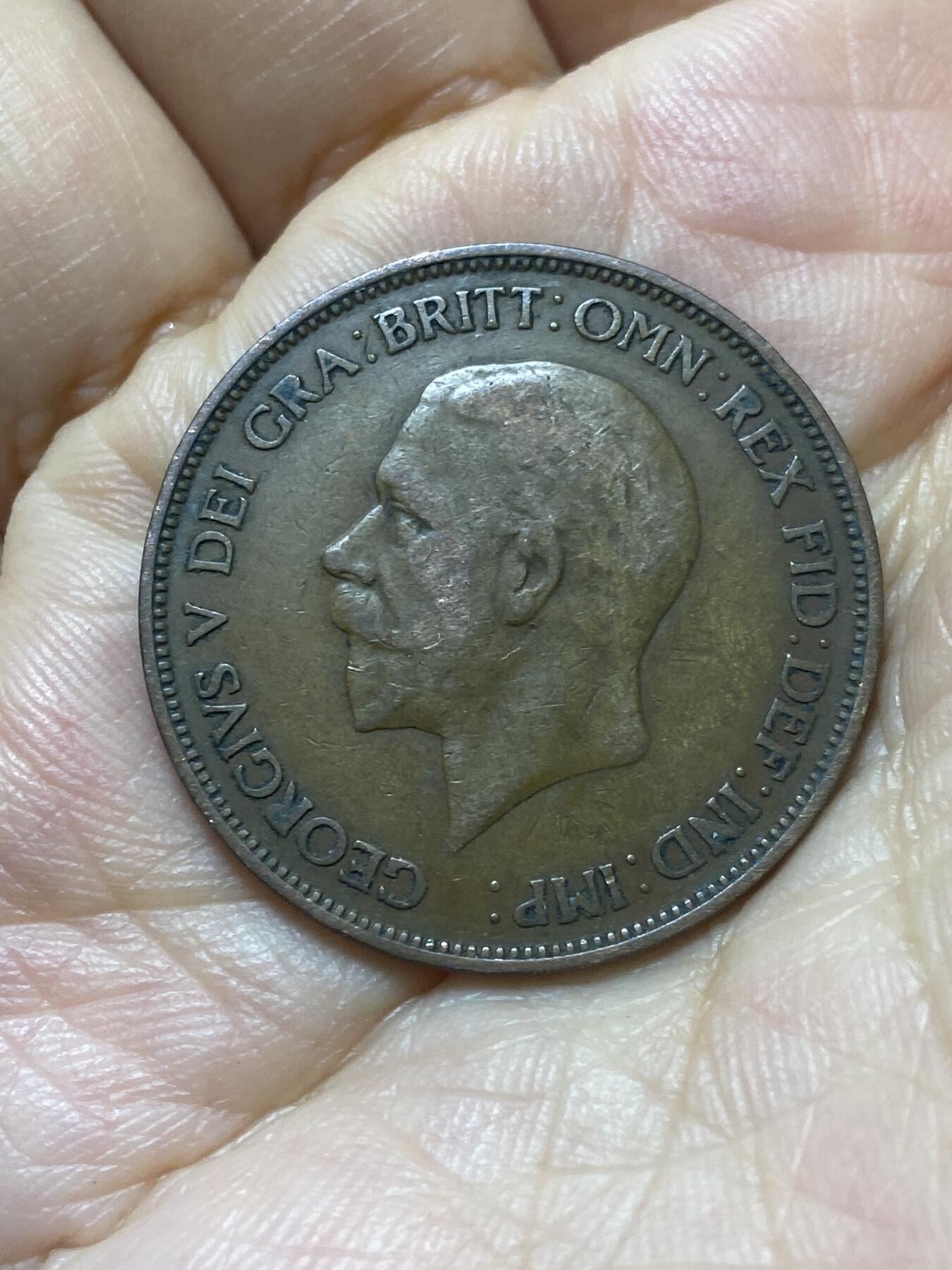 2025年第八十八场(总第一百一十四场）外国好品散币(免佣金) 英国🇬🇧1936年1便士(乔治五世逝世年，第三版关门年)