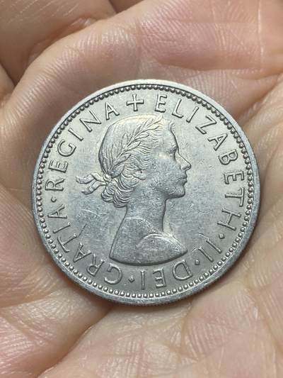 2025年第八十八场(总第一百一十四场）外国好品散币(免佣金) 英国🇬🇧1965年2先令(伊丽莎白二世青年桂冠)