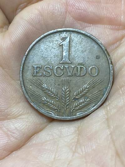 2025年第八十八场(总第一百一十四场）外国好品散币(免佣金) - 葡萄牙🇵🇹1971年1埃斯库多(共和国时期第四套)