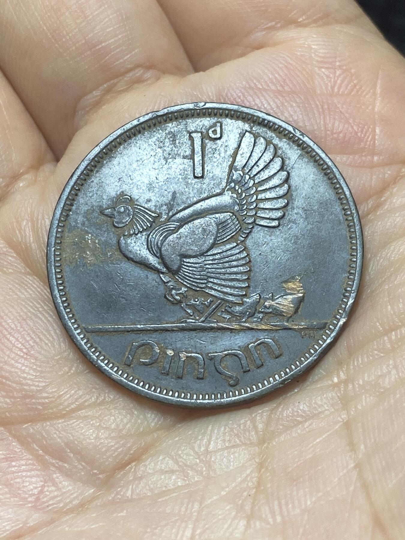 2025年第八十八场(总第一百一十四场）外国好品散币(免佣金) 爱尔兰🇮🇪1942年1便士(共和国时期第一套)