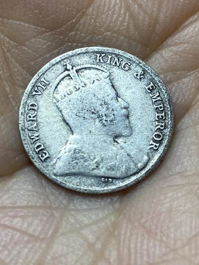 2025年第八十八场(总第一百一十四场）外国好品散币(免佣金) 稀少–英属锡兰1902年10分银币(爱德华七世时期，首发年，800高银)