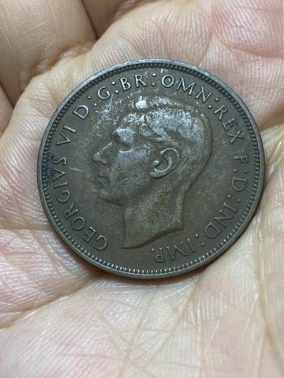 2025年第八十八场(总第一百一十四场）外国好品散币(免佣金) 英国🇬🇧1937年1便士(乔治六世加冕年，第一版首发年)