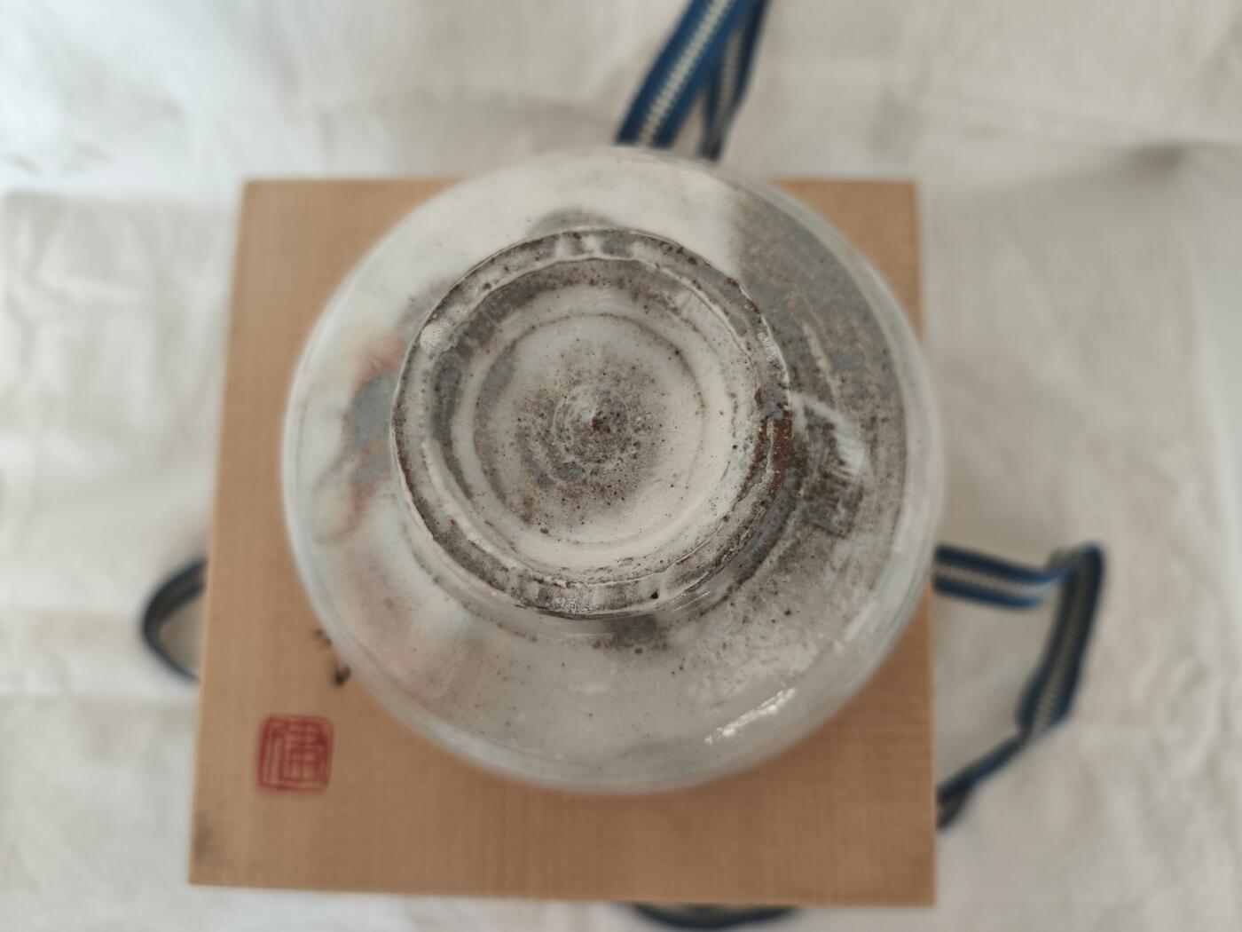 海外回流精品拍卖9.13 原木盒全新建司款抹茶碗一只