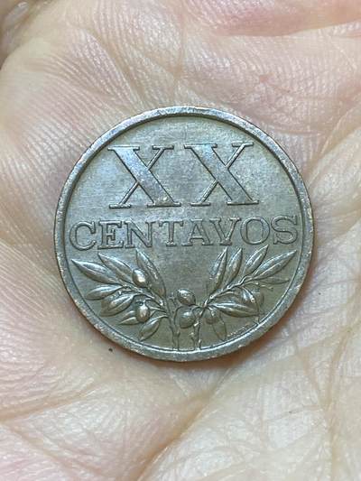 2025年第八十八场(总第一百一十四场）外国好品散币(免佣金) - 葡萄牙🇵🇹1963年20分(共和国时期第四套)