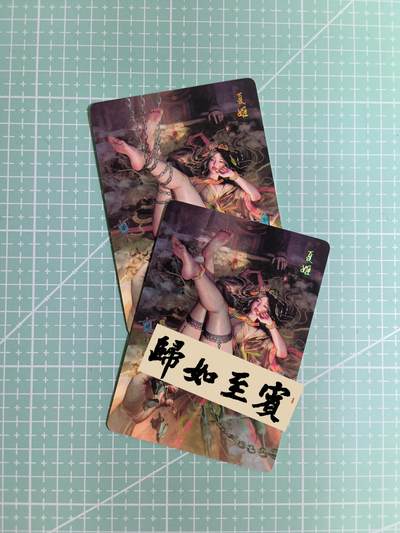C先生卡牌 第12期 神州百花谱·西游姬·人间传·Art系列(持续收拍品中) - 【幻彩】燎原×刷子《人间传》夏姬 双服饰