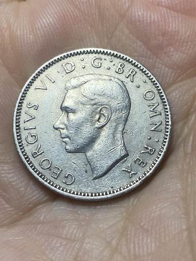 2025年第八十八场(总第一百一十四场）外国好品散币(免佣金) 英国🇬🇧1948年1先令(乔治六世第二版，苏格兰坐狮版，关门年仅发行2年)