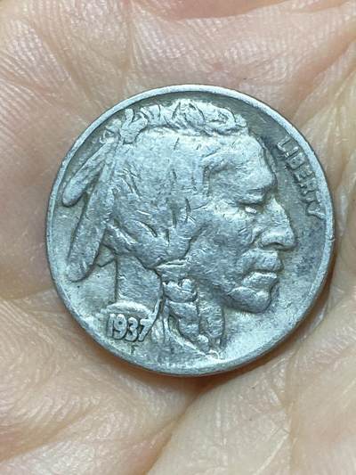 2025年第八十八场(总第一百一十四场）外国好品散币(免佣金) 美国🇺🇸1937年5分(野牛5分)