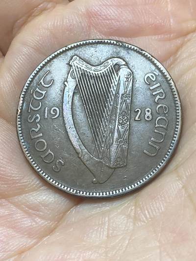 2025年第八十八场(总第一百一十四场）外国好品散币(免佣金) 爱尔兰1928年1便士(英辖自由邦时期，首套首发年)
