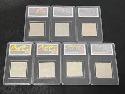 洪涛臻品批发群 精选邮票限时拍卖第1119期  华北区中国共产党诞生28周年纪念邮票一套，ASG85OP，解放区草纸票，人气精品，解放区票由于当时技术有限，纸张质量都特别差，多数都是80分，85分在很多品种里都是冠军分。能评到85OP已是十分不易，注意提前囤精品