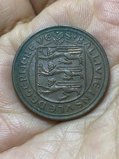 2025年第八十八场(总第一百一十四场）外国好品散币(免佣金) 英属泽根西岛🇬🇬1971单年份2新便士(十进制第一套流通硬币)