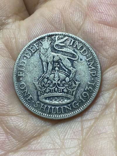 2025年第八十八场(总第一百一十四场）外国好品散币(免佣金) - 英国🇬🇧1931年1先令银币(乔治五世第四版，500银)