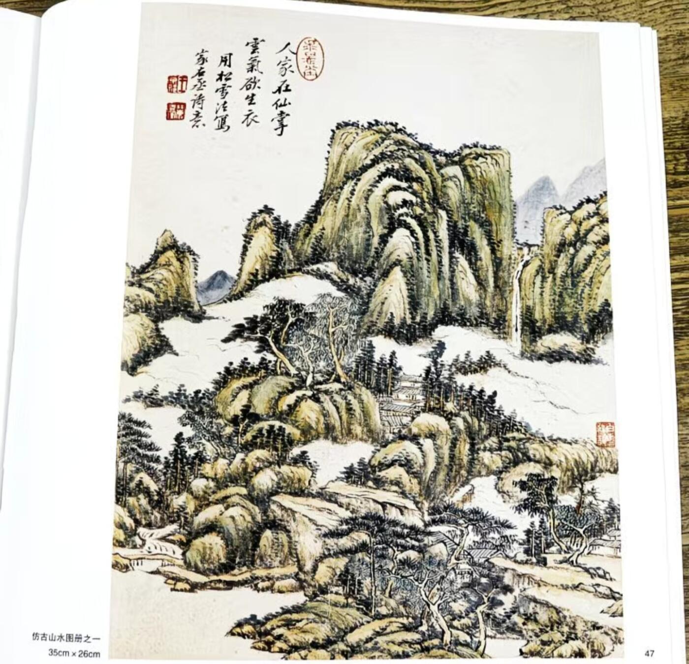 国画名家画册专场 中国画大师糸列王源祁画册 全新正版12开大版面铜版纸彩印