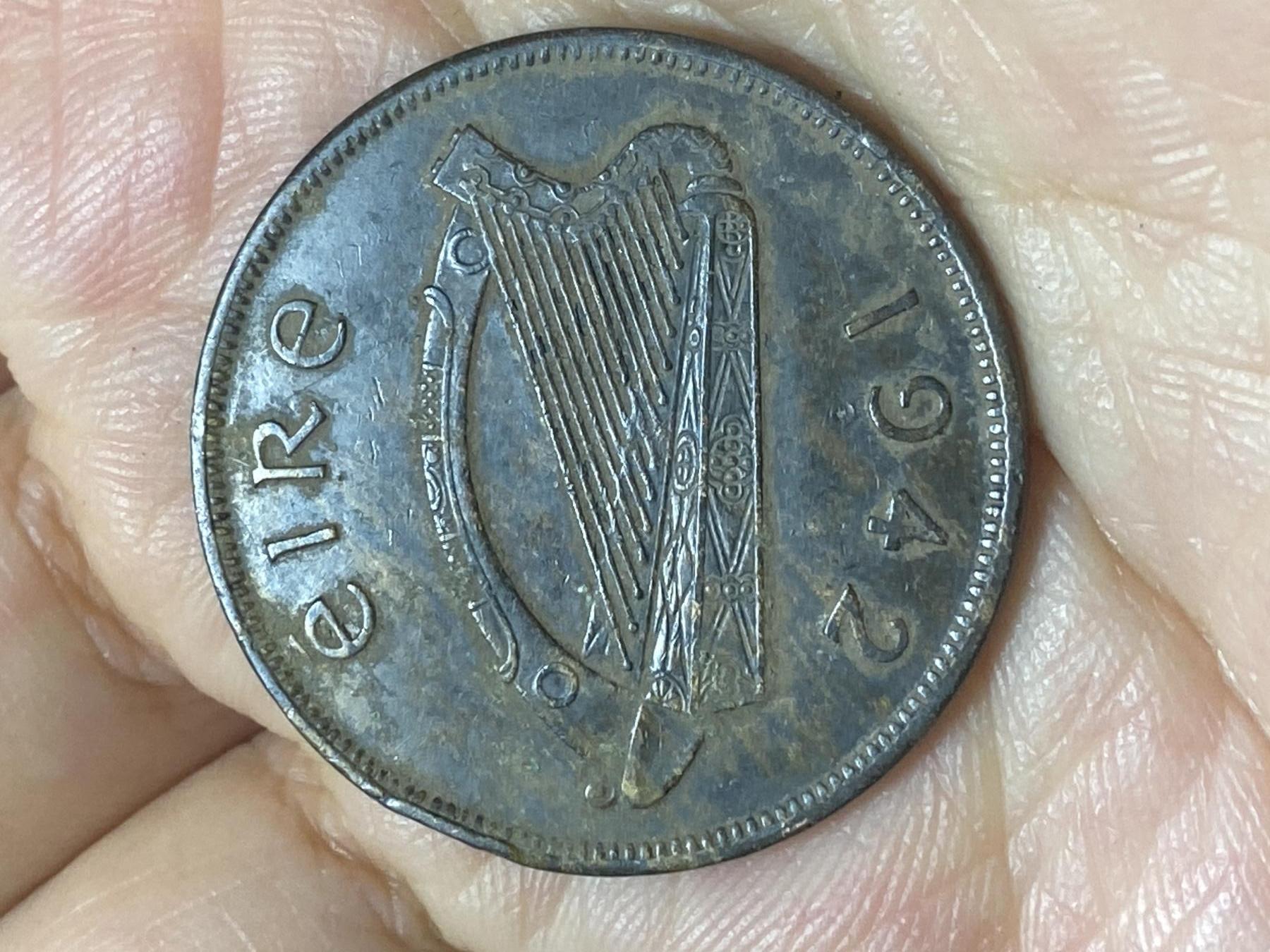 2025年第八十八场(总第一百一十四场）外国好品散币(免佣金) 爱尔兰🇮🇪1942年1便士(共和国时期第一套)