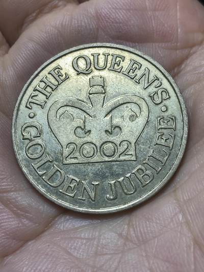 2025年第八十八场(总第一百一十四场）外国好品散币(免佣金) - 英国🇬🇧2002年纪念章(伊丽莎白二世登基50周年金禧纪念章)