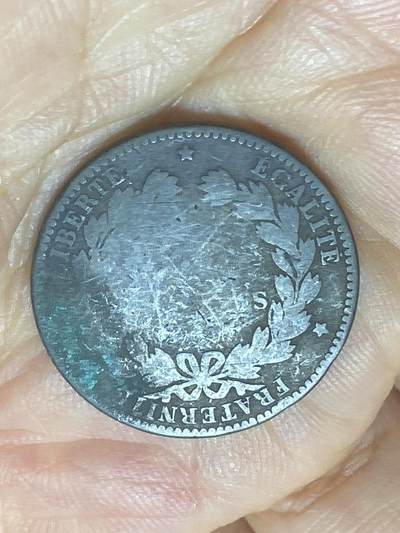 2025年第八十八场(总第一百一十四场）外国好品散币(免佣金) 法兰西第三共和国1872年10生丁(A标，巴黎造)