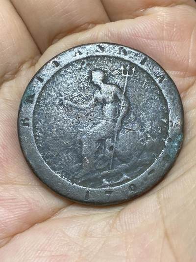 2025年第八十八场(总第一百一十四场）外国好品散币(免佣金) 英国🇬🇧1797单年份1便士(乔治三世时期)