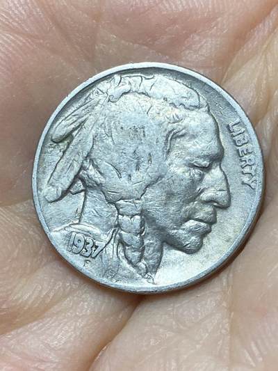 2025年第八十八场(总第一百一十四场）外国好品散币(免佣金) 好品–美国🇺🇸1937年5分(野牛5分)