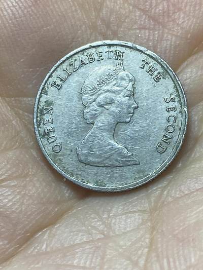 2025年第八十八场(总第一百一十四场）外国好品散币(免佣金) 东加勒比1981年10分(伊丽莎白二世中年花冠)