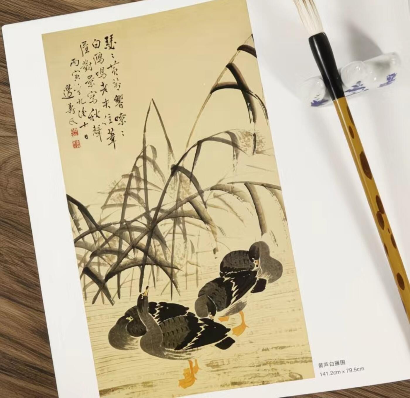 国画名家画册专场 中国画大师糸列边寿民画册 全新正版12开大版面铜版纸彩印
