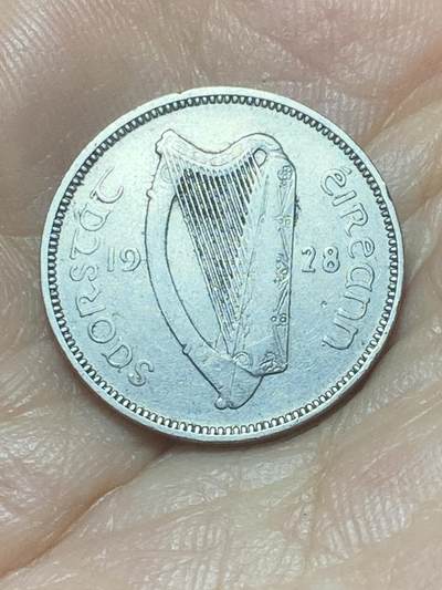 2025年第八十八场(总第一百一十四场）外国好品散币(免佣金) 少见–爱尔兰1928年6便士(英辖自由邦时期，首套首发年仅发行3年)