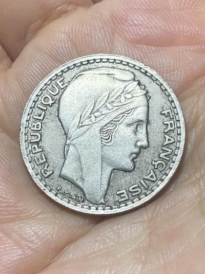 2025年第八十八场(总第一百一十四场）外国好品散币(免佣金) 法国🇫🇷1947年10法郎(小头版，关门年仅发行3年)