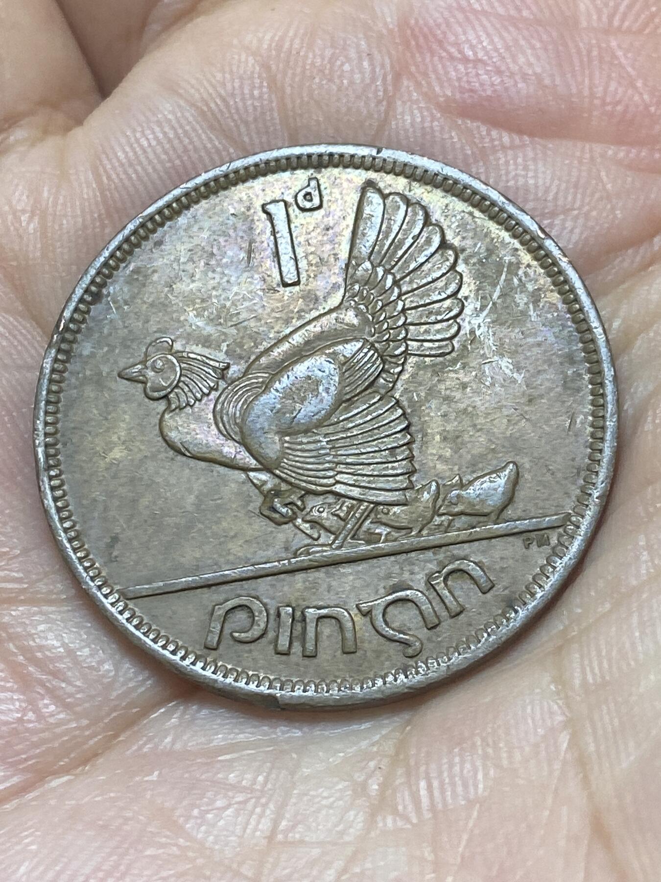 2025年第八十八场(总第一百一十四场）外国好品散币(免佣金) 爱尔兰🇮🇪1943年1便士(共和国时期第一套)