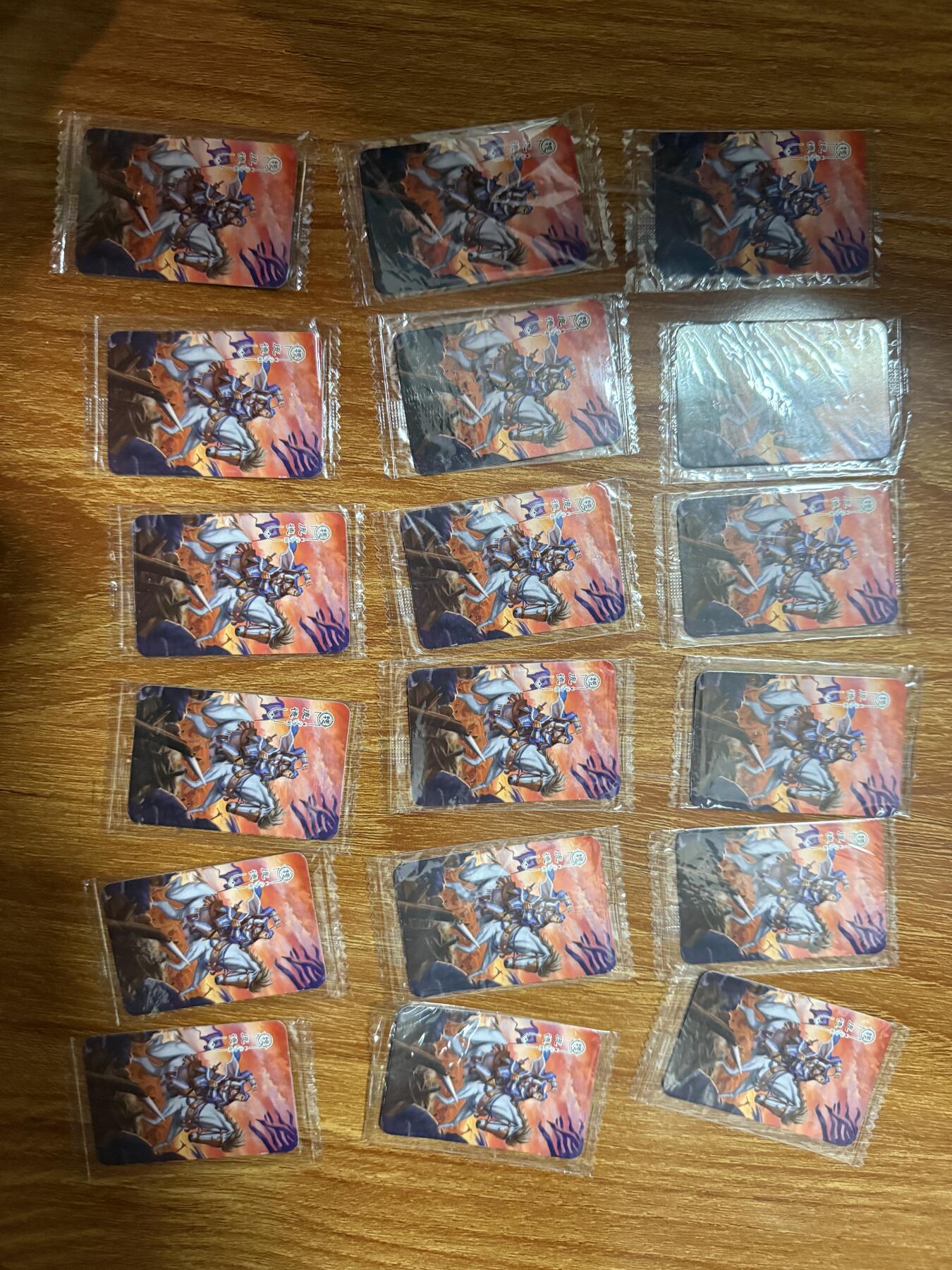 CSIS-GREAT评级精品钱币拍卖第三百一十五期 营养卫士 三国卡 庞德 18张 带塑封