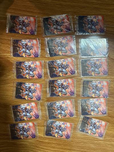 CSIS-GREAT评级精品钱币拍卖第三百一十五期 营养卫士 三国卡 庞德 18张 带塑封