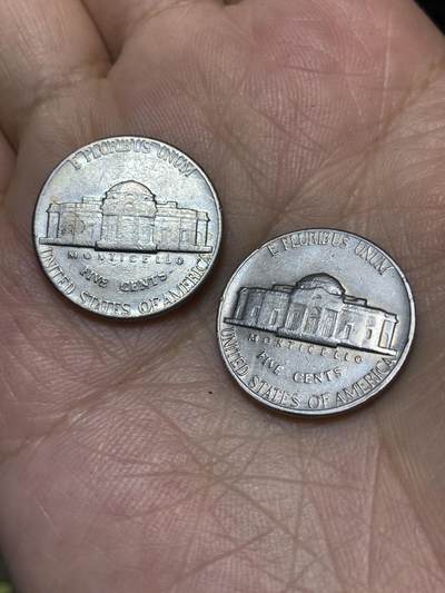 2025年第八十八场(总第一百一十四场）外国好品散币(免佣金) - 美国🇺🇸2枚：1969年、1971年5分(D标，丹佛造)