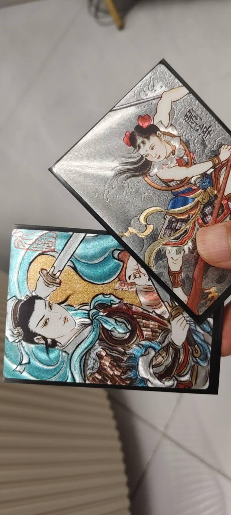 秋原瞳的小店第二十二期（持续收拍，又到了吃火锅串串的季节） 昆仑万象签绘水浒2弹哪吒三娘粗闪一套01
