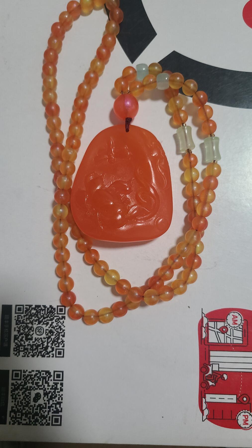 富森红土如图吊坠，保真沉香，很香很香