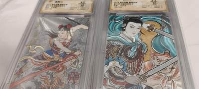 秋原瞳的小店第二十二期（持续收拍，卡游各系列最新活动卡一次看过瘾） 昆仑万象卢艺丰老师三娘刘雪强老师哪吒各一对亲签限编4连