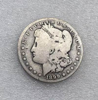 世界钱币专场拍卖 - 1899年O版美国摩根女神一元流通银币