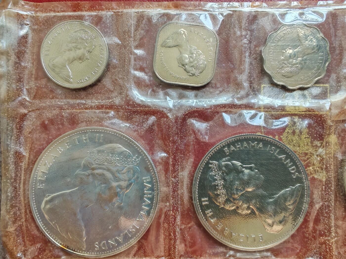 英属巴哈马1969年精制套币 Proof set
