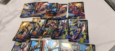 秋原瞳的小店第二十二期（持续收拍，卡游各系列最新活动卡一次看过瘾） 卡游奥特曼英雄赏体验套装15张