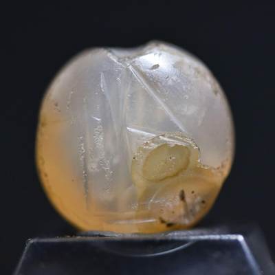 【良泉】【国庆精品场】10月2日晚19.30点开拍！ 222组，西方古代钱币、印章专场 - 公元前626-539年【新巴比伦王国】玉髓龟背印，国王或祭司坐在椅子上祈祷