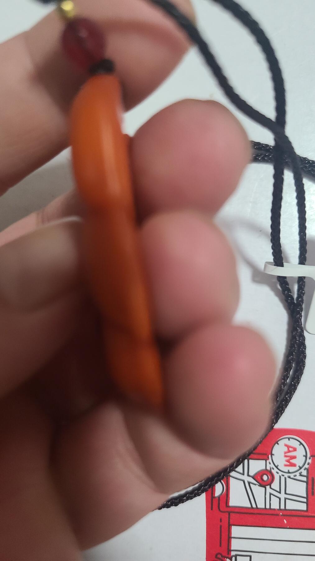 富森红土树叶沉香吊坠，保真，保天然