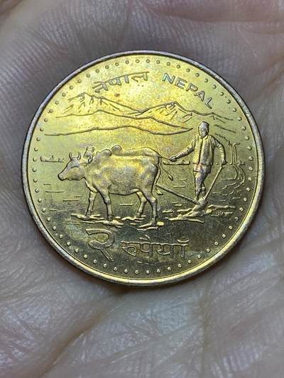 2025年第八十八场(总第一百一十四场）外国好品散币(免佣金) - 尼泊尔🇳🇵2009年2卢比(比克拉姆历2066年)