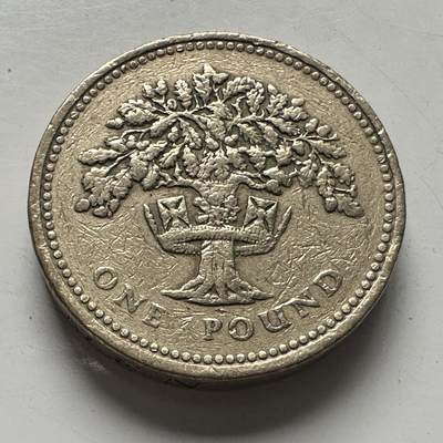 🌹外币初藏🌹🐯2025年第100场  每周二四六晚8️⃣点 接代拍 - 英国1987年一英镑